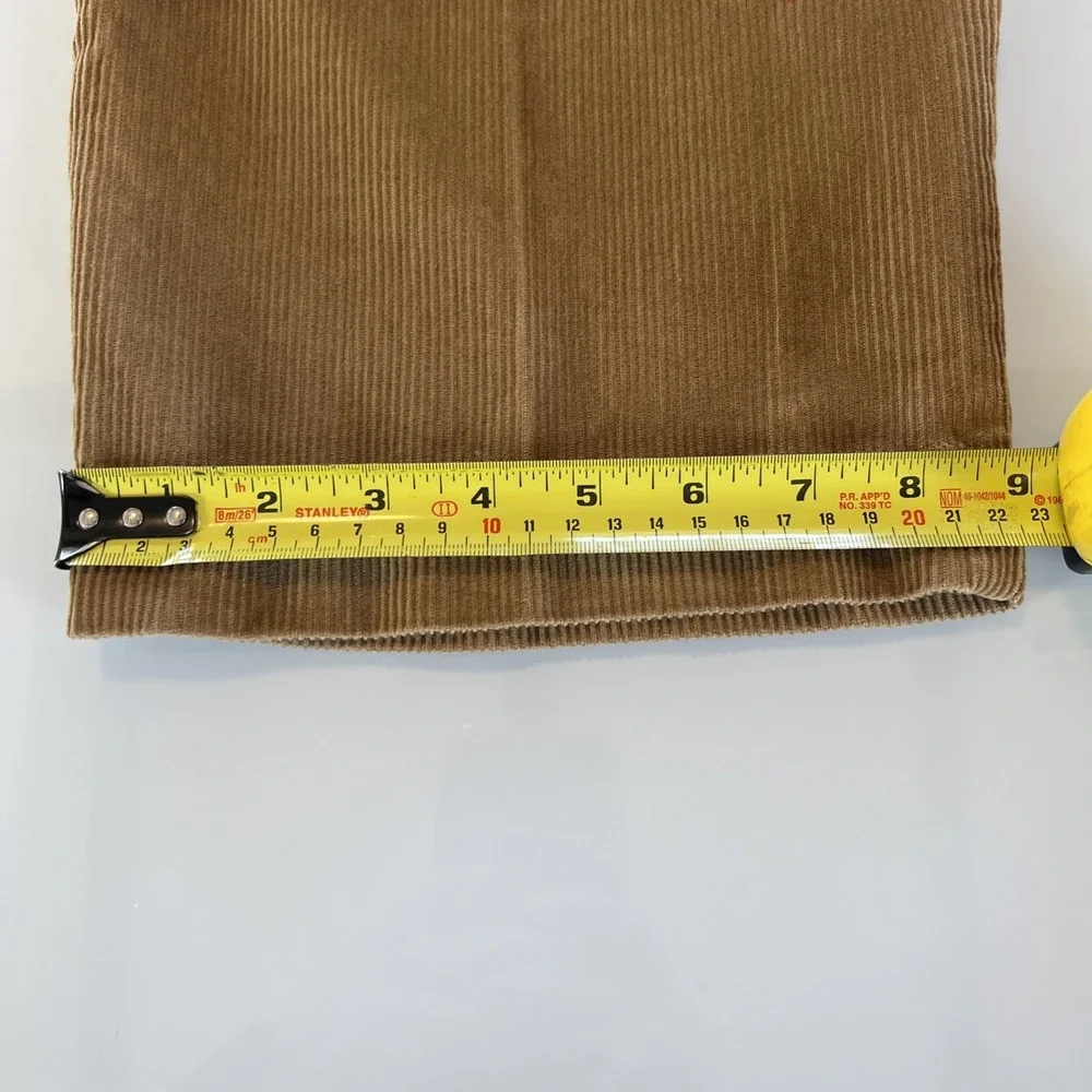 Vintage Eddie Bauer Pants Mens 36x 30 Tan Corduroy Straight Classic 90s
